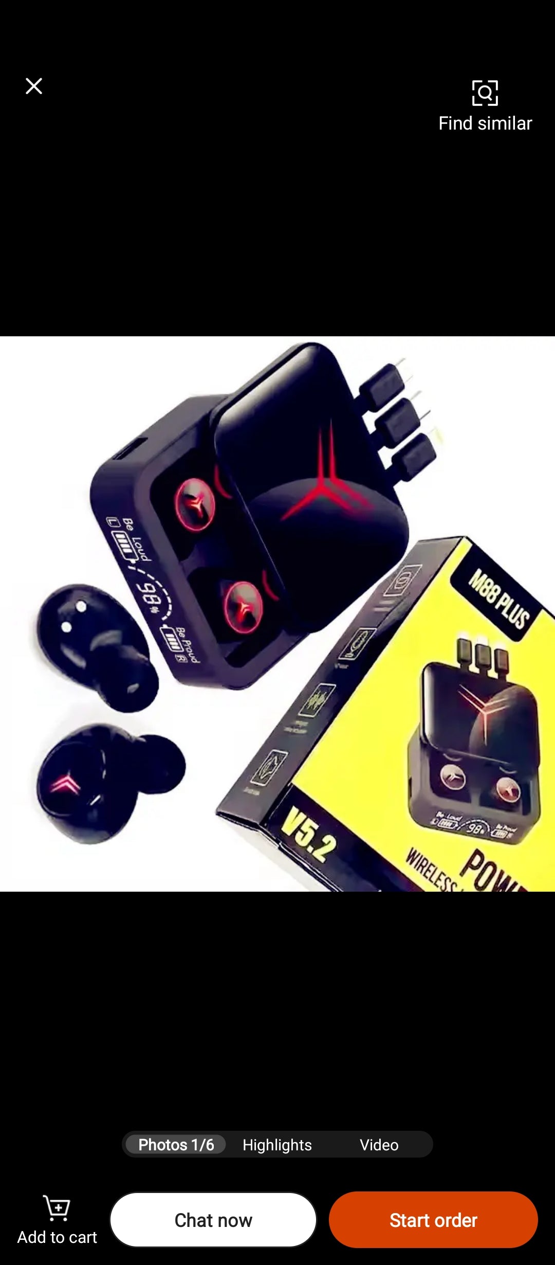 POWER BANK BLUTOOTH EARBUDS WITH LONG BATTERY LIFE AND UNIQUE DESIGN WITH NEW FEATURE GOOD MICE QUALITY GOOD QUALITY