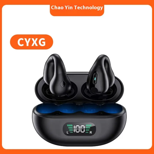 CLIP ON EARBUDS AND VERY UNIQUE DESIGN WITH NEW FEATURES GOOD SPEAKER GOOD BATTERY HEALTH