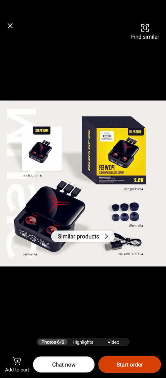 POWER BANK BLUTOOTH EARBUDS WITH LONG BATTERY LIFE AND UNIQUE DESIGN WITH NEW FEATURE GOOD MICE QUALITY GOOD QUALITY
